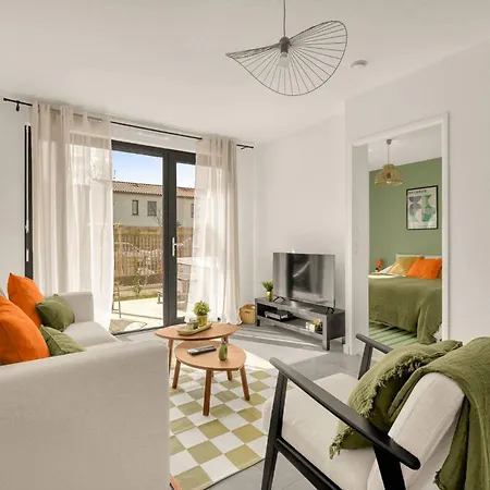T3 Cosy Avec Prive - Detente Aux Sept Deniers Апартаменты Тулуза