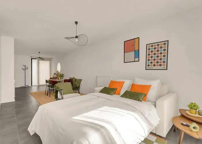 T3 Cosy Avec Prive - Detente Aux Sept Deniers Апартаменты Тулуза